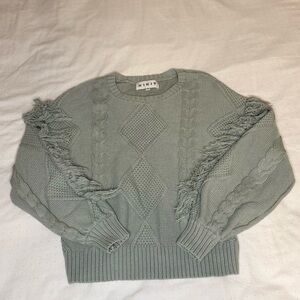 Kikit Sage Green Knit Sweater
